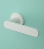 ΠΟΜΟΛΟ ΠΟΡΤΑΣ ΜΕ ΡΟΖΕΤΑ FINETTO ΑRT.801813 ΛΕΥΚΟ ΜΑΤ