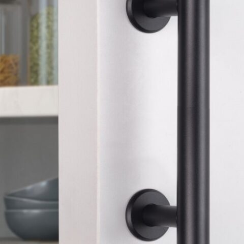 ΛΑΒΗ ΕΞΩΠΟΡΤΑΣ EMUCA PASADENA 9296754 Φ-25ΜΜ 240ΜΜ ΜΑΥΡΗ ΜΑΤ