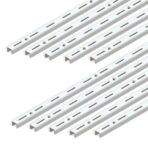 ΟΡΘΟΣΤΑΤΗΣ ΤΟΙΧΟΥ EMUCA JAGMET 7909112 2000ΜΜ ΓΙΑ ΡΑΦΙΕΡΑ ΜΟΝΗΣ ΔΙΑΤΡΗΣΗΣ ΛΕΥΚΟΣ