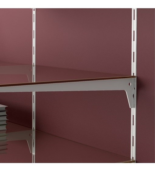 ΒΡΑΧΙΟΝΑΣ ΡΑΦΙΟΥ EMUCA JAGMET ΓΙΑ ΟΡΘΟΣΤΑΤΗ ΤΟΙΧΟΥ ΛΕΥΚΟΣ