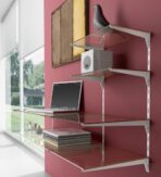 ΒΡΑΧΙΟΝΑΣ ΡΑΦΙΟΥ EMUCA JAGMET ΓΙΑ ΟΡΘΟΣΤΑΤΗ ΤΟΙΧΟΥ ΛΕΥΚΟΣ