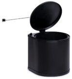 ΔΟΧΕΙΟ ΑΠΟΡΡΙΜΑΤΩΝ ΜΕ ΣΧΟΙΝΑΚΙ OSCAR 10lt ΜΑΥΡΟ