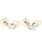 ΟΔΗΓΟΣ ΚΡΥΦΟΣ ΣΥΡΤΑΡΙΟΥ EMUCA SILVER ΜΕ ΦΡΕΝΟ 80% ΑΝΟΙΓΜΑ