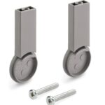 ΣΤΗΡΙΓΜΑ ΓΙΑ ΣΩΛΗΝΑ ΝΤΟΥΛΑΠΑΣ ΤΙΤΑΝΙΟ EMUCA ΑΡΙΣΤΕΡΟ & ΔΕΞΙ 66X17MM