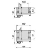 ΜΠΟΥΚΑΛΟΘΗΚΗ ΚΛΕΙΣΤΗ ΜΕ ΦΡΕΝΟ EMUCA SIMPLEX TITANE ΑΝΘΡΑΚΙ - Image 7