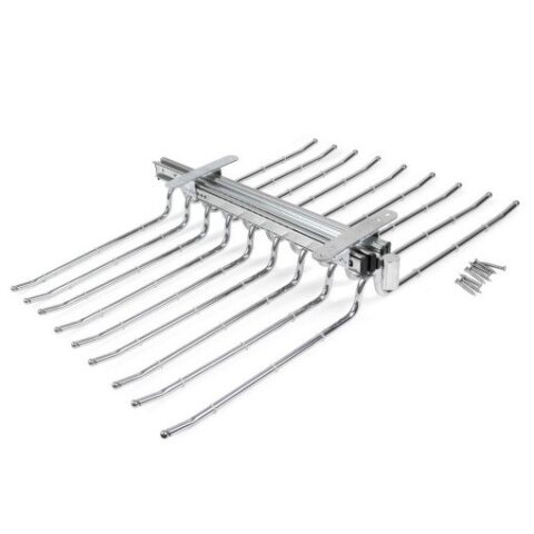 ΠΑΝΤΕΛΟΝΟΘΗΚΗ ΣΥΡΟΜΕΝΗ ΟΡΟΦΗΣ ΔΙΠΛΗ 18 ΘΕΣΕΩΝ EMUCA ΧΡΩΜΙΟ