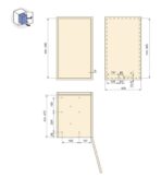 ΔΟΧΕΙO ΣΥΡΟΜΕΝO ΜΕ ΑΥΤΟΜΑΤΟ ΑΝΟΙΓΜΑ EMUCA 8906923 ΑΝΘΡΑΚΙ 30L - Image 13