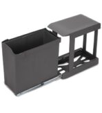 ΔΟΧΕΙO ΣΥΡΟΜΕΝO ΜΕ ΑΥΤΟΜΑΤΟ ΑΝΟΙΓΜΑ EMUCA 8906923 ΑΝΘΡΑΚΙ 30L