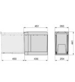 ΔΟΧΕΙO ΣΥΡΟΜΕΝO ΜΕ ΑΥΤΟΜΑΤΟ ΑΝΟΙΓΜΑ EMUCA 8906923 ΑΝΘΡΑΚΙ 30L - Image 16