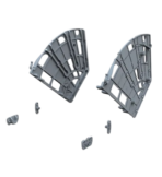 ΜΗΧΑΝΙΣΜΟΣ ΠΑΠΟΥΤΣΟΘΗΚΗΣ MESAN ΠΛΑΣΤΙΚΟΣ ΤΡΙΩΝ ΘΕΣΕΩΝ ΑΝΘΡΑΚΙ