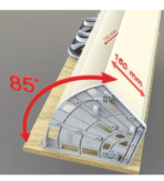 ΜΗΧΑΝΙΣΜΟΣ ΠΑΠΟΥΤΣΟΘΗΚΗΣ MESAN ΠΛΑΣΤΙΚΟΣ ΤΡΙΩΝ ΘΕΣΕΩΝ ΑΝΘΡΑΚΙ - Image 5