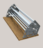 ΜΗΧΑΝΙΣΜΟΣ ΠΑΠΟΥΤΣΟΘΗΚΗΣ MESAN ΠΛΑΣΤΙΚΟΣ ΤΡΙΩΝ ΘΕΣΕΩΝ ΑΝΘΡΑΚΙ - Image 2