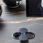 ΠΡΙΖΑ ΠΑΓΚΟΥ SFL EIGHT BP8UAC-2B ΧΩΝΕΥΤΗ 1 ΣΟΥΚΟ & 1 USB & 1 USB-C ΜΑΥΡΗ