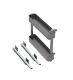 ΒΑΓΟΝΕΤΟ ΜΠΟΥΚΑΛΟΘΗΚΗ ΔΙΩΡΟΦΗ ME ΞΥΛΙΝΟ ΠΑΤΟ EMUCA HARMONY 8381935 ΜΕ ΦΡΕΝΟ ΓΙΑ ΕΡΜΑΡΙΟ 150ΜΜ