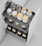 ΒΑΓΟΝΕΤΟ ΤΡΙΩΡΟΦΟ ME ΞΥΛΙΝΟ ΠΑΤΟ EMUCA HARMONY 8382435 ΜΕ ΦΡΕΝΟ ΓΙΑ ΕΡΜΑΡΙΟ 300ΜΜ - Image 2