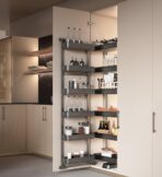 ΤΡΟΦΟΘΗΚΗ TANDEM ME ΞΥΛΙΝΟ ΠΑΤΟ EMUCA HARMONY 8384035 ΜΕ ΦΡΕΝΟ ΥΨΟΣ:1780MM ΓΙΑ ΚΟΥΤΙ 45CM - Image 2