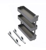 ΒΑΓΟΝΕΤΟ ΜΠΟΥΚΑΛΟΘΗΚΗ ΤΡΙΩΡΟΦΗ ME ΞΥΛΙΝΟ ΠΑΤΟ EMUCA HARMONY 8382235 ΜΕ ΦΡΕΝΟ ΓΙΑ ΕΡΜΑΡΙΟ 200ΜΜ