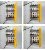 ΒΑΓΟΝΕΤΟ ΜΠΟΥΚΑΛΟΘΗΚΗ ΤΡΙΩΡΟΦΗ ME ΞΥΛΙΝΟ ΠΑΤΟ EMUCA HARMONY 8382235 ΜΕ ΦΡΕΝΟ ΓΙΑ ΕΡΜΑΡΙΟ 200ΜΜ - Image 7