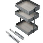 ΒΑΓΟΝΕΤΟ ΤΡΙΩΡΟΦΟ ME ΞΥΛΙΝΟ ΠΑΤΟ EMUCA HARMONY 8382635 ΜΕ ΦΡΕΝΟ ΓΙΑ ΕΡΜΑΡΙΟ 400ΜΜ