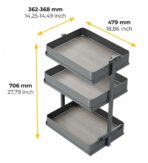 ΒΑΓΟΝΕΤΟ ΤΡΙΩΡΟΦΟ ME ΞΥΛΙΝΟ ΠΑΤΟ EMUCA HARMONY 8382635 ΜΕ ΦΡΕΝΟ ΓΙΑ ΕΡΜΑΡΙΟ 400ΜΜ - Image 7