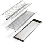 ΠΙΑΤΟΘΗΚΗ & ΠΟΤΗΡΟΘΗΚΗ & ΣΧΑΡΑΚΙ 3 ΘΕΣΕΩΝ EMUCA DRYNOX 8256865 ΓΙΑ ΚΟΥΤΙ 60CM ΙΝΟΧ