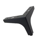 ΠΟΔΙ ΕΠΙΠΛΩΝ ΓΩΝΙΑΚΟ FINETTO ART.08.01.095 ΜΑΥΡΟ ΜΑΤ - Image 2