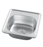 ΝΕΡΟΧΥΤΗΣ ΑΝΟΞΕΙΔΩΤΟΣ FINETTO 38Χ38Χ15CM ΣΑΤΙΝΕ - Image 4