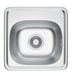 ΝΕΡΟΧΥΤΗΣ ΑΝΟΞΕΙΔΩΤΟΣ FINETTO 38Χ38Χ15CM ΣΑΤΙΝΕ