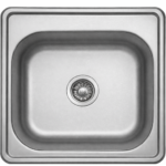 ΝΕΡΟΧΥΤΗΣ ΑΝΟΞΕΙΔΩΤΟΣ FINETTO 48Χ48Χ16CM ΣΑΤΙΝΕ