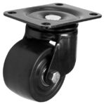 ΡΟΔΑ ΥΠΕΡΒΑΡΕΟΥ ΤΥΠΟΥ ΠΕΡΙΣΤΡΕΦΟΜΕΝΗ FINETTO ΜΑΥΡΗ Φ-50ΜΜ ΥΨΟΣ:70ΜΜ 80KG - Image 2