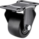 ΡΟΔΑ ΥΠΕΡΒΑΡΕΟΥ ΤΥΠΟΥ ΣΤΑΘΕΡΗ FINETTO Φ-50ΜΜ ΥΨΟΣ:80ΜΜ ΜΑΥΡΗ 80KG