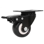 ΡΟΔΑ ΒΑΡΕΟΥ ΤΥΠΟΥ ΠΕΡΙΣΤΡΕΦΟΜΕΝΗ FINETTO ΜΑΥΡΗ Φ-50ΜΜ ΥΨΟΣ:74ΜΜ 40KG