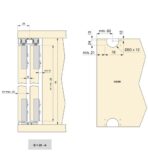 ΜΗΧΑΝΙΣΜΟΣ ΔΙΦΥΛΛΗΣ ΝΤΟΥΛΑΠΑΣ ΜΕ ΦΡΕΝΑ EMUCA FLOW 2 ΦΑΡΔΟΣ 2350ΜΜ - Image 5