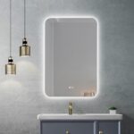 ΚΑΘΡΕΦΤΗΣ ΜΠΑΝΙΟΥ LED ΑΦΗΣ MIRRORLUX EOS S-4533V ΟΡΘΟΓΩΝΙΟΣ 800Χ600MM
