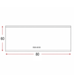 ΚΑΘΡΕΦΤΗΣ ΜΠΑΝΙΟΥ LED ΑΦΗΣ ΜΕ ΕΝΔΕΙΞΗ ΩΡΑΣ MIRRORLUX NARCISSUS S-4538 ΔΙΠΛΟΣ ΟΡΘΟΓΩΝΙΟΣ 600X800MM - Image 4