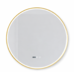 ΚΑΘΡΕΦΤΗΣ ΜΠΑΝΙΟΥ LED ΑΦΗΣ MIRRORLUX CALLISTO S-4678G ΣΤΡΟΓΓΥΛΟΣ Φ-800MM ΧΡΥΣΟΣ - Image 3