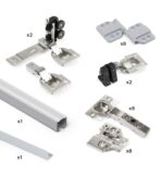 ΜΗΧΑΝΙΣΜΟΣ ΤΕΤΡΑΦΥΛΛΗΣ ΣΠΑΣΤΗΣ ΝΤΟΥΛΑΠΑΣ ΜΕ ΦΡΕΝO EMUCA ΤWOFOLD 6117562 ΦΑΡΔΟΣ 2350ΜΜ - Image 4