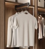 ΚΡΕΜΑΣΤΡΑ ΟΡΟΦΗΣ ΣΥΡΟΜΕΝΗ ΜΕ ΦΡΕΝΟ EMUCA QUARTZ 7140252 460X50Χ108MM ΤΙΤΑΝΙΟ - Image 2