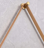 ΚΑΘΡΕΦΤΗΣ ΜΠΑΝΙΟΥ ΜΕ ΙΜΑΝΤΑ LED ΑΦΗΣ MIRRORLUX SELENE S-4676G ΣΤΡΟΓΓΥΛΟΣ Φ-800MM ΧΡΥΣΟΣ - Image 5