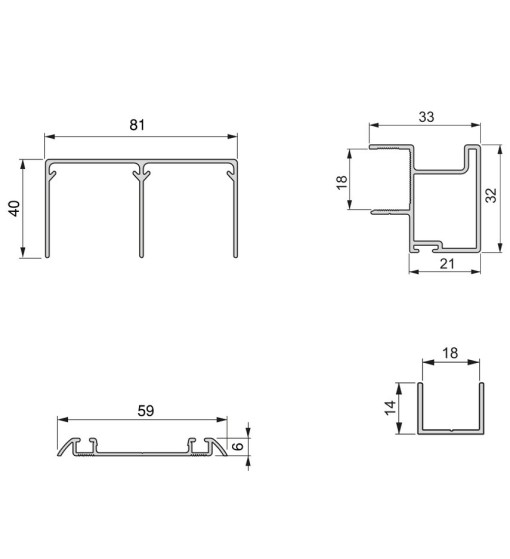 ΜΗΧΑΝΙΣΜΟΣ ΔΙΦΥΛΛΗΣ ΝΤΟΥΛΑΠΑΣ ΜΕ ΦΡΕΝΑ ΚΑΙ ΧΕΡΟΥΛΙΑ EMUCA PLACARD 81 ΦΑΡΔΟΣ 2350ΜΜ - Image 6
