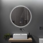 ΚΑΘΡΕΦΤΗΣ ΜΠΑΝΙΟΥ LED ΑΦΗΣ MIRRORLUX IRIS S-4528 ΣΤΡΟΓΓΥΛΟΣ Φ-600MM