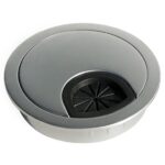 ΤΑΠΑ ΚΑΛΩΔΙΩΝ ΣΤΡΟΓΓΥΛΗ EMUCA 5006764 Φ-60ΜΜ ΜΕΤΑΛΛΙΚΗ ΑΣΗΜΙ