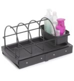 ΒΑΣΗ ΜΕ ΡΑΦΙ ΟΡΓΑΝΩΣΗΣ ΚΟΥΖΙΝΑΣ ΣΥΡΟΜΕΝΗ EMUCA 8131623 260Χ430Χ245ΜΜ ΠΛΑΣΤΙΚΗ ΑΝΘΡΑΚΙ - Image 3