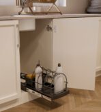 ΒΑΣΗ ΜΕ ΡΑΦΙ ΟΡΓΑΝΩΣΗΣ ΚΟΥΖΙΝΑΣ ΣΥΡΟΜΕΝΗ EMUCA 8131623 260Χ430Χ245ΜΜ ΠΛΑΣΤΙΚΗ ΑΝΘΡΑΚΙ - Image 4